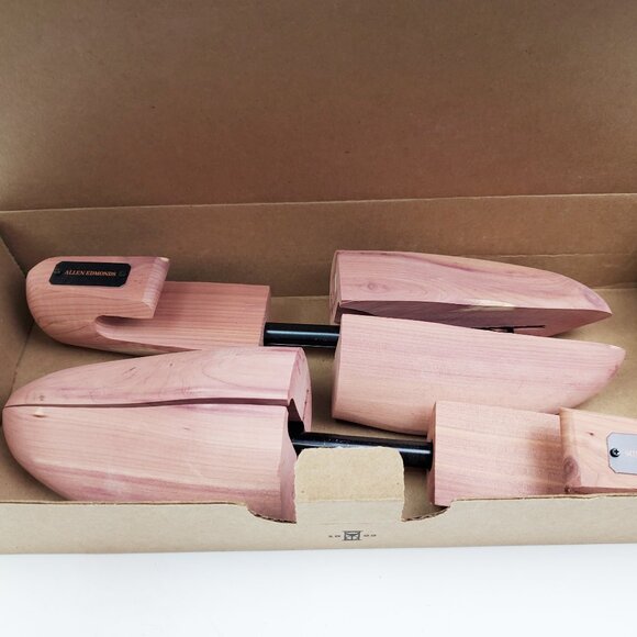 Allen Edmonds Shoe Trees Cedar Wood Combination USA Men's XL 11W-14N Unused NIB - Picture 3 of 9